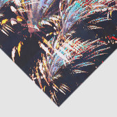 Feuerwerke über dem Mt. Olivet Seidenpapier (Ausschnitt)