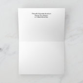 Feuerwerke über Downtown Kansas CIty, Missouri Karte (Innenseite)