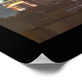 Feuerwerke über Lima, Peru an Heiligabend 2a Poster (Ecke)