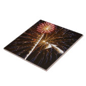 Feuerwerke zeigen auf Savannah River 2 an Fliese (Seite)