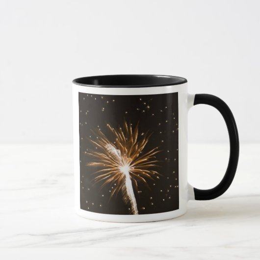 Feuerwerke zeigen auf Savannah River an Tasse (Rechts)