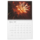 Feuerwerks-Kalender Kalender (Feb 2027)