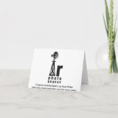 Feuerwerks-Karte Karte (Rückseite)