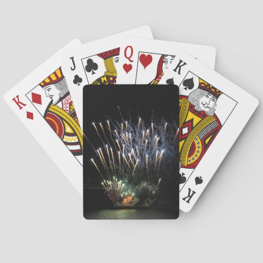 Feuerwerks-Spielkarten Spielkarten (Rückseite)