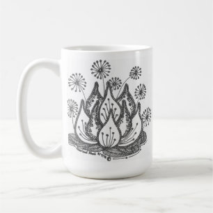 Feuerwerks-Teich-Lilie Kaffeetasse