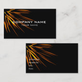 Feuerwerks-Visitenkarte Visitenkarte (Vorne/Hinten)