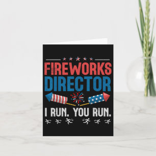Feuerwerksdirektor I leite Sie leite 4. Juli Männe Karte