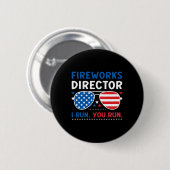 Feuerwerksdirektor I Run You Run 4. Juli Sungl Button (Vorne & Hinten)
