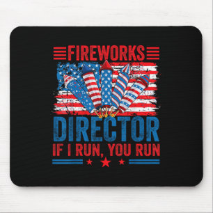 Feuerwerksdirektor - Ich laufe, du läufst, lustige Mousepad