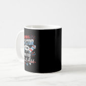 Feuerwerksdirektor Lustig 4. Juli  Kaffeetasse (Vorderseite Links)