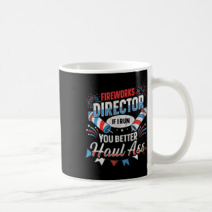 Feuerwerksdirektor Lustig 4. Juli Kaffeetasse