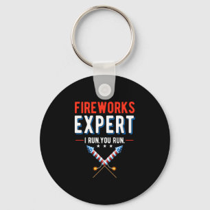 Feuerwerksexperte führt 4. Juli-Auftritt Schlüsselanhänger
