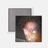 Feuerwerksexplosion Magnet (Vorderseite/Rückseite)