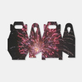 Feuerwerksfeier Geschenkschachtel (Ungefaltet)