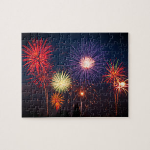 Feuerwerksfeier Puzzle