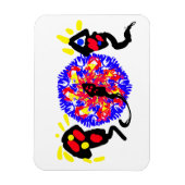 Feuerwerksfreude Magnet (Vertikal)