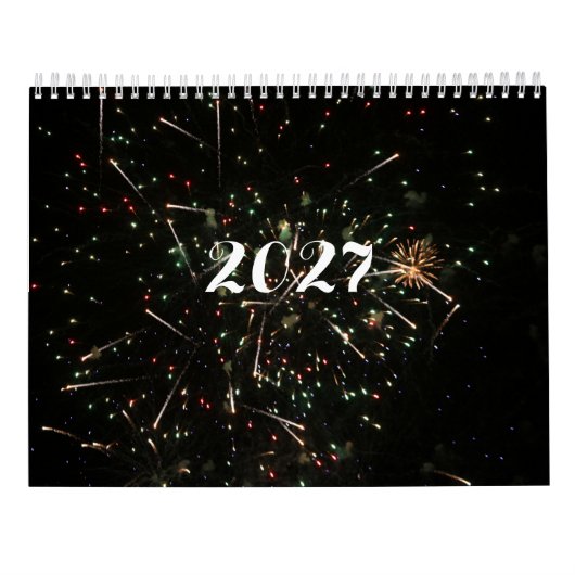 Feuerwerkskalender Kalender (Rückseite)