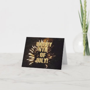 Feuerwerkskarte 10 4. Juli Karte