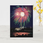 Feuerwerkskarte Karte (Gelbe Blume)