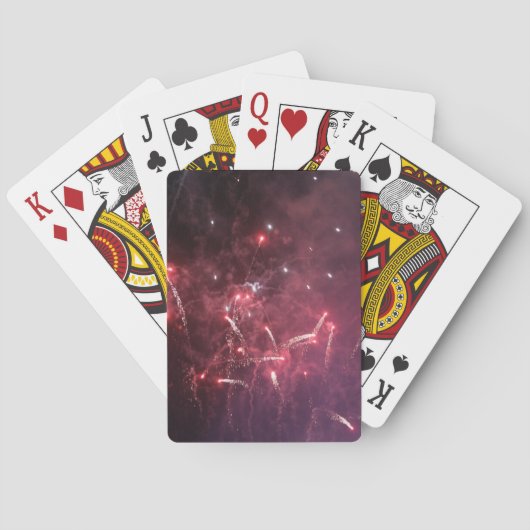 Feuerwerkskarten Spielkarten (Rückseite)