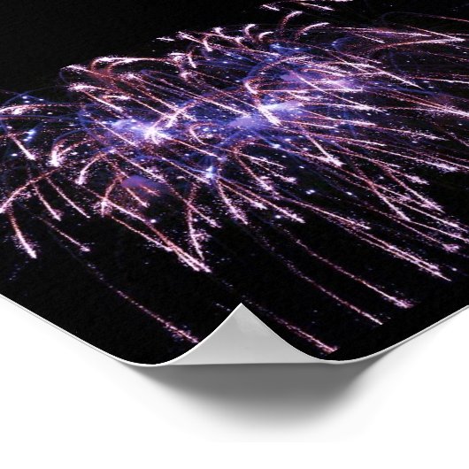 Feuerwerkskorb Poster (Ecke)