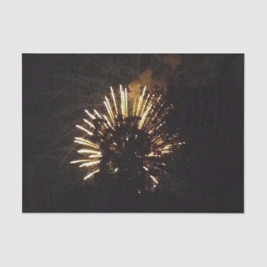 Feuerwerkskörper 10 Papiertaschentücher Seidenpapier (Vorderseite)