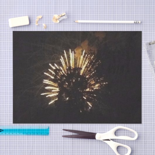 Feuerwerkskörper 10 Papiertaschentücher Seidenpapier (Handwerk)