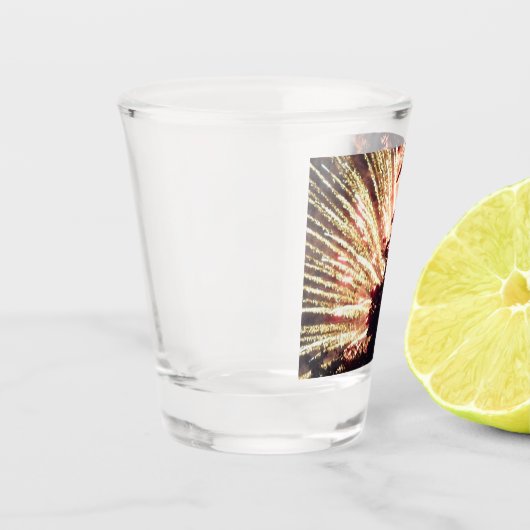 Feuerwerkskörper 11 Schussglas Schnapsglas (Links)