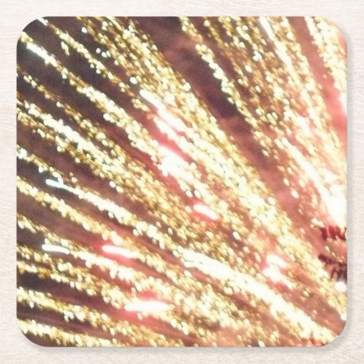 Feuerwerkskörper 11 Untersetzer auf Papier (Vorderseite)