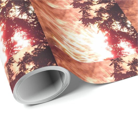 Feuerwerkskörper 12 mattes Umhüllungspapier Geschenkpapier (Rolleneckpunkt)