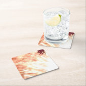 Feuerwerkskörper 12 Untersetzer auf Papier (Vor Ort)