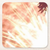 Feuerwerkskörper 12 Untersetzer auf Papier (Vorderseite)