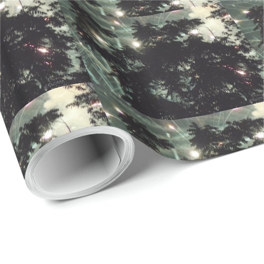 Feuerwerkskörper 13 glänzende Umhüllungspapiere Geschenkpapier (Rolleneckpunkt)