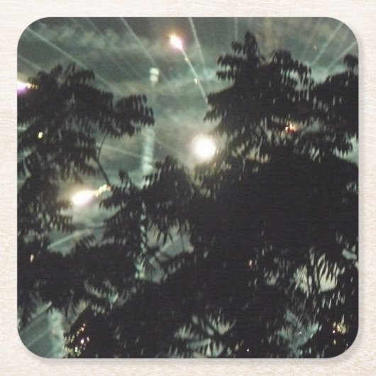 Feuerwerkskörper 13 Untersetzer auf Papier (Vorderseite)