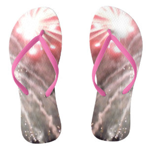 Feuerwerkskörper 14 Flip-Flops Badesandalen