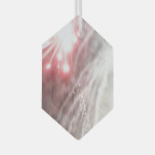 Feuerwerkskörper 14 Hexagon-Ornament aus Glas Ornament Aus Glas (Vorderseite Rechts)