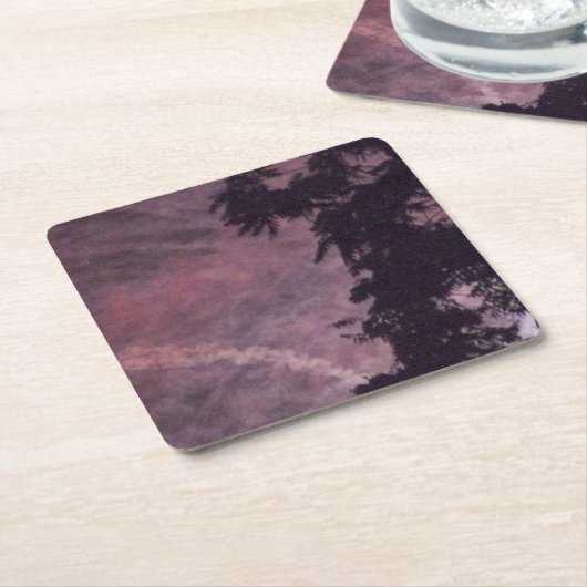 Feuerwerkskörper 16 Untersetzer auf Papier (angewinkelt)