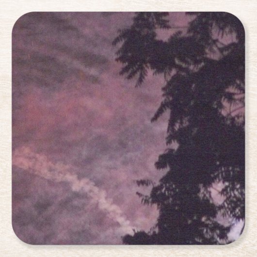 Feuerwerkskörper 16 Untersetzer auf Papier (Vorderseite)