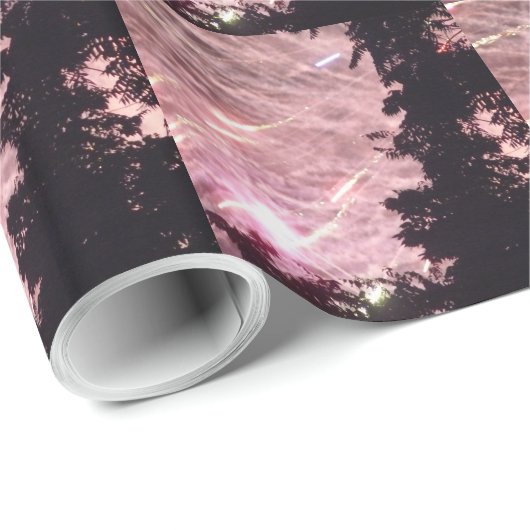 Feuerwerkskörper 17 glänzende Umhüllungspapiere Geschenkpapier (Rolleneckpunkt)