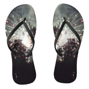 Feuerwerkskörper 18 Flip-Flops Badesandalen