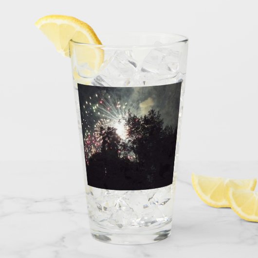 Feuerwerkskörper 18 Glasklammerer aus Collins Glas (Vorderseite Ice)