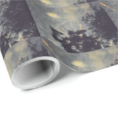 Feuerwerkskörper 19 glänzende Umhüllungspapiere Geschenkpapier (Rolleneckpunkt)