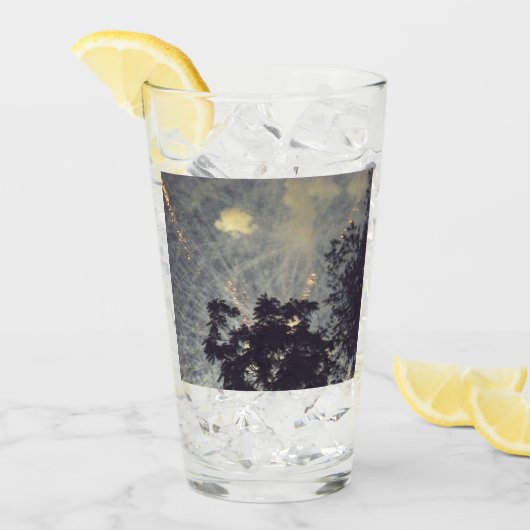 Feuerwerkskörper 19 Glasklammerer aus Collins Glas (Vorderseite Ice)