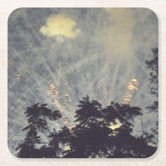 Feuerwerkskörper 19 Untersetzer (Vorderseite)