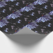 Feuerwerkskörper 1 mattes Verpackungspapier Geschenkpapier (Ecke)