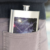 Feuerwerkskörper 1 Messkolben aus nicht rostendem Flachmann (Beispiel)