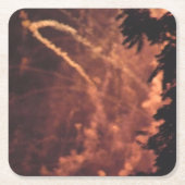 Feuerwerkskörper 20 Untersetzer auf Papier (Vorderseite)