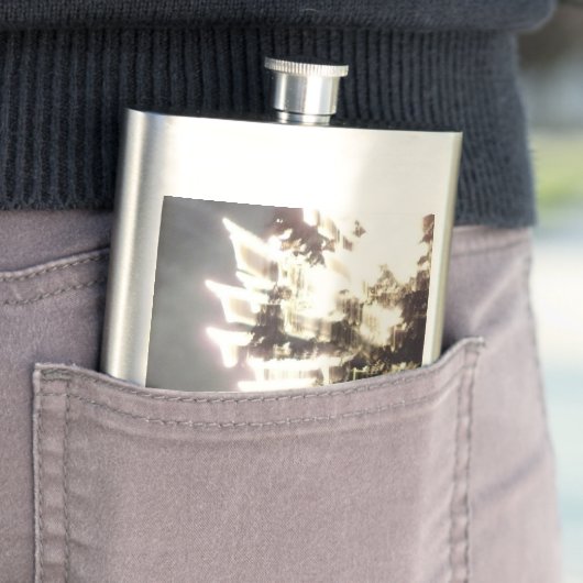 Feuerwerkskörper 2 Edelstahlflasche Flachmann (Beispiel)