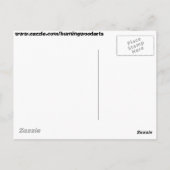 Feuerwerkskörper 2 postkarte (Rückseite)