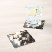 Feuerwerkskörper 2 Untersetzer auf Papier (Vor Ort)